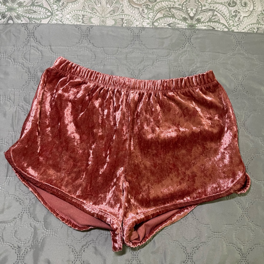 Silky/fuzzy shorts